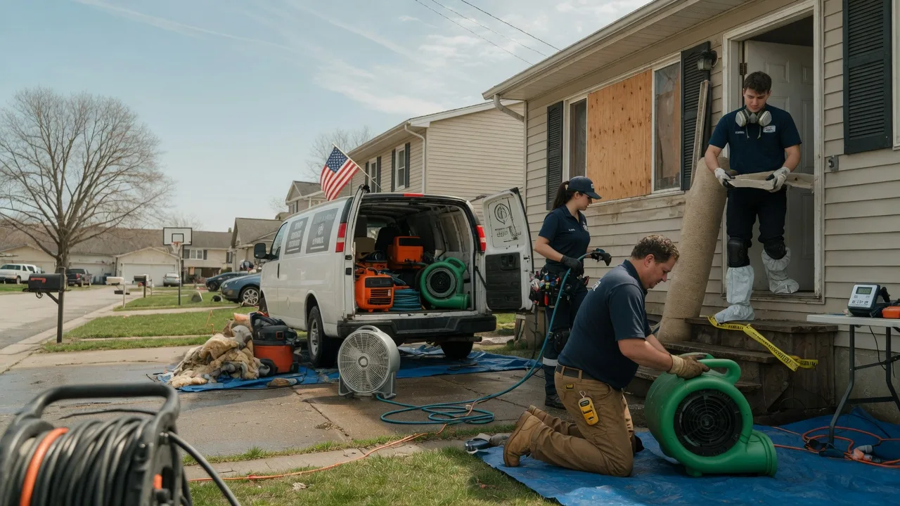 Water Damage Restoration in Waterflow, NM near me